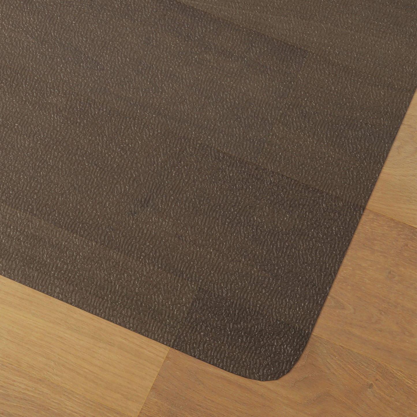 HOMCOM Bodenschutzmatte, rutschfest, 1,5mm dick, 90x120cm, Transparent