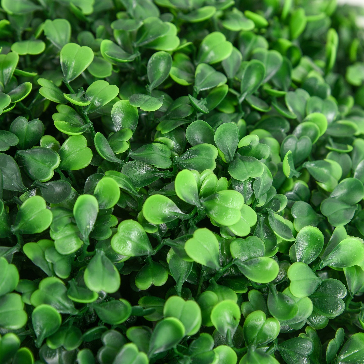 HOMCOM 2er-Set Buchsbaumkugel, Künstliche Pflanzen, Zimmerpflanze mit UV-Schutz, Deko-Pflanze, für Indoor, Outdoor, Grün