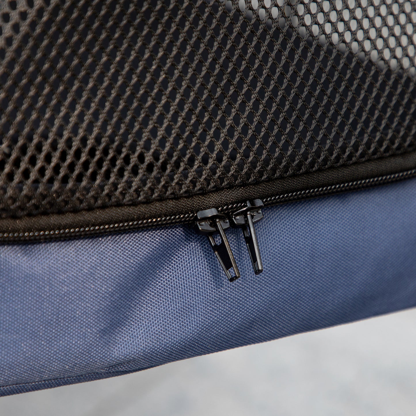 PawHut Hundetrolley bis 20kg klappbar Kissen 3 Seitentaschen 102 cm x 62 cm x 105 cm Blau