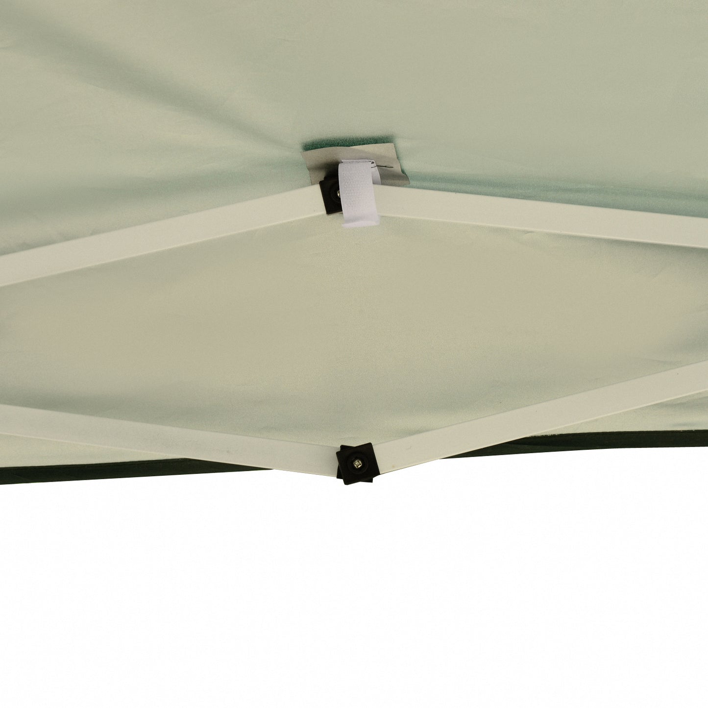Outsunny Pavillon, 2,95 x 2,95 m Pop-Up-Faltpavillon, Gartenpavillon, Partyzelt, UV-Schutz, Stahl+Oxfordstoff, Grün