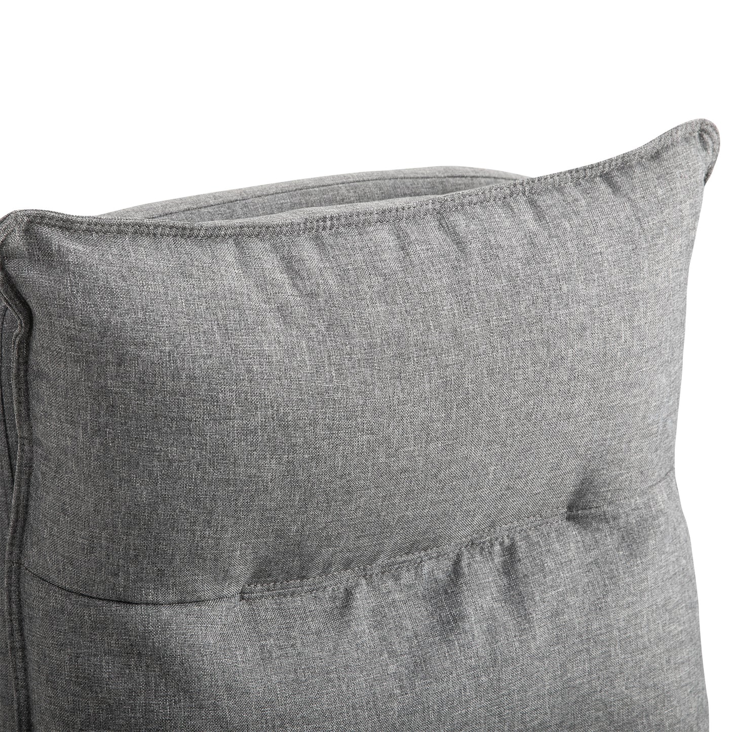 Vinsetto Massage-Bürostuhl, Schreibtischsessel mit Massagefunktion, höhenverstellbarer, ergonomischer Drehstuhl, Nylon, Grau