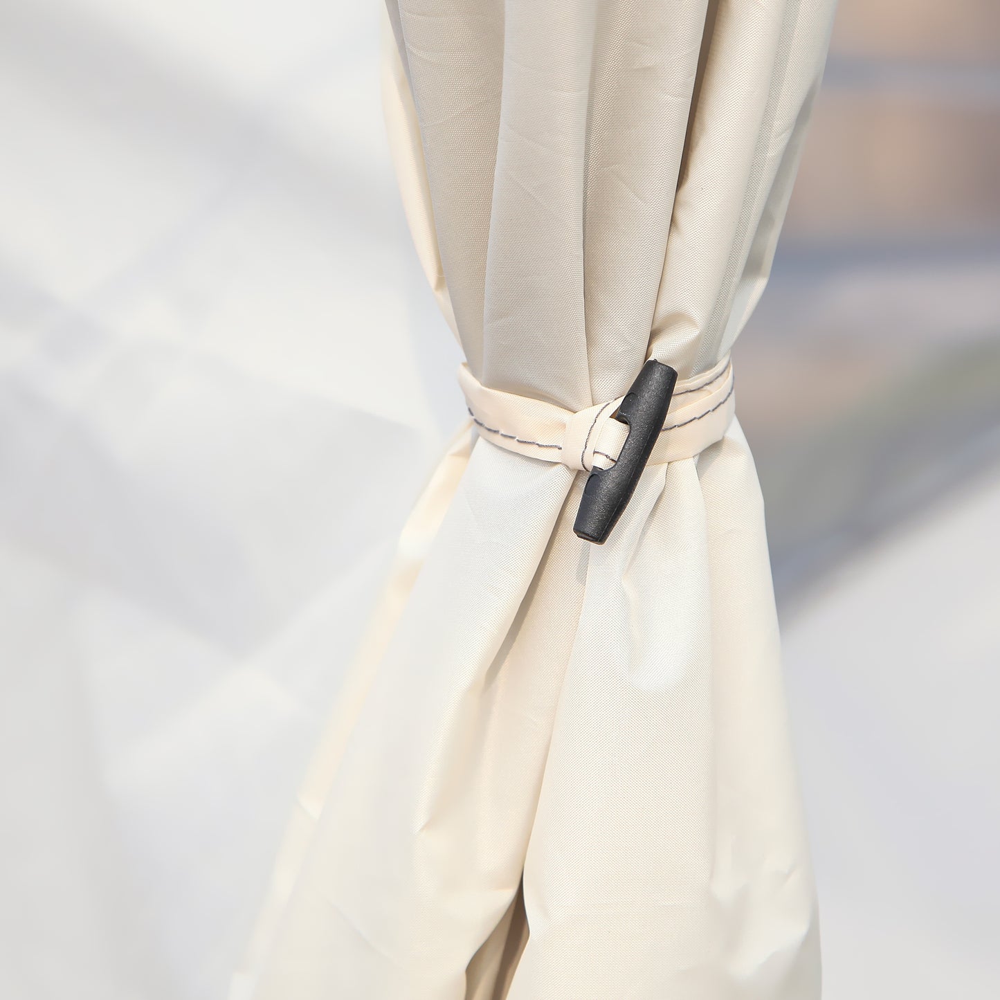 Outsunny Camping Zelt 6-8 Personen Zelt Familienzelt mit Vorraum 2 Fenster Kuppelzelt Kunstleder3000mm für Trekking Festival Glasfaser Blau 518 x 487 x 237 cm