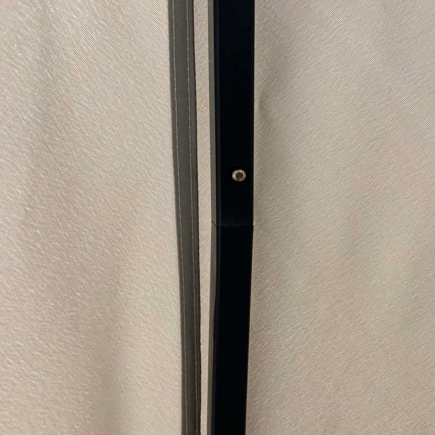 Outsunny Gartenpavillon Pavillon 3 x 3 m Gartenzelt Dach mit Belüftungslöcher Festzelt Partyzelt mit 4 x Seitenteile wetterfest Aluminium Polyester khaki