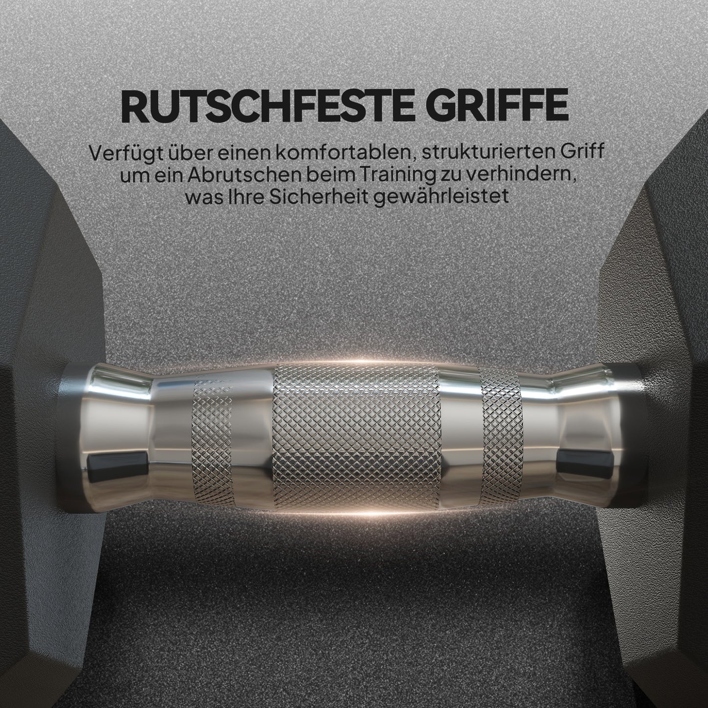 HOMCOM Hanteln mit gerändeltem Griff، Kurzhantel aus Gusseisen، 2 × 15 كجم، Kurzhanteln für Männer und Frauen