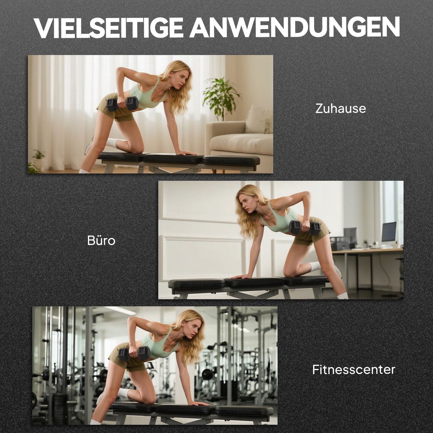 HOMCOM Hanteln mit gerändeltem Griff، Kurzhantel aus Gusseisen، 2 × 15 كجم، Kurzhanteln für Männer und Frauen
