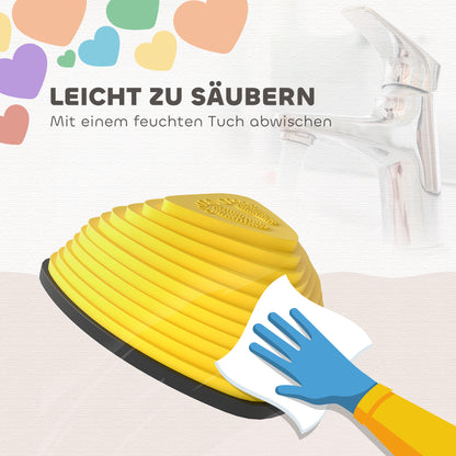 AIYAPLAY 6er-Set Trittsteine, rutschfestes Design, für drinnen & draußen, stapelbar, Bunt