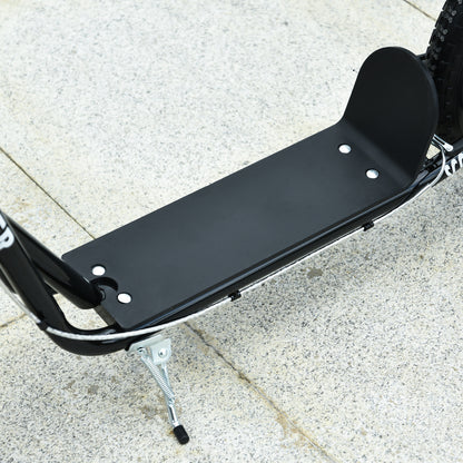 HOMCOM Kinderscooter mit Bremse höhenverstellbar Leichtbau Schwarz