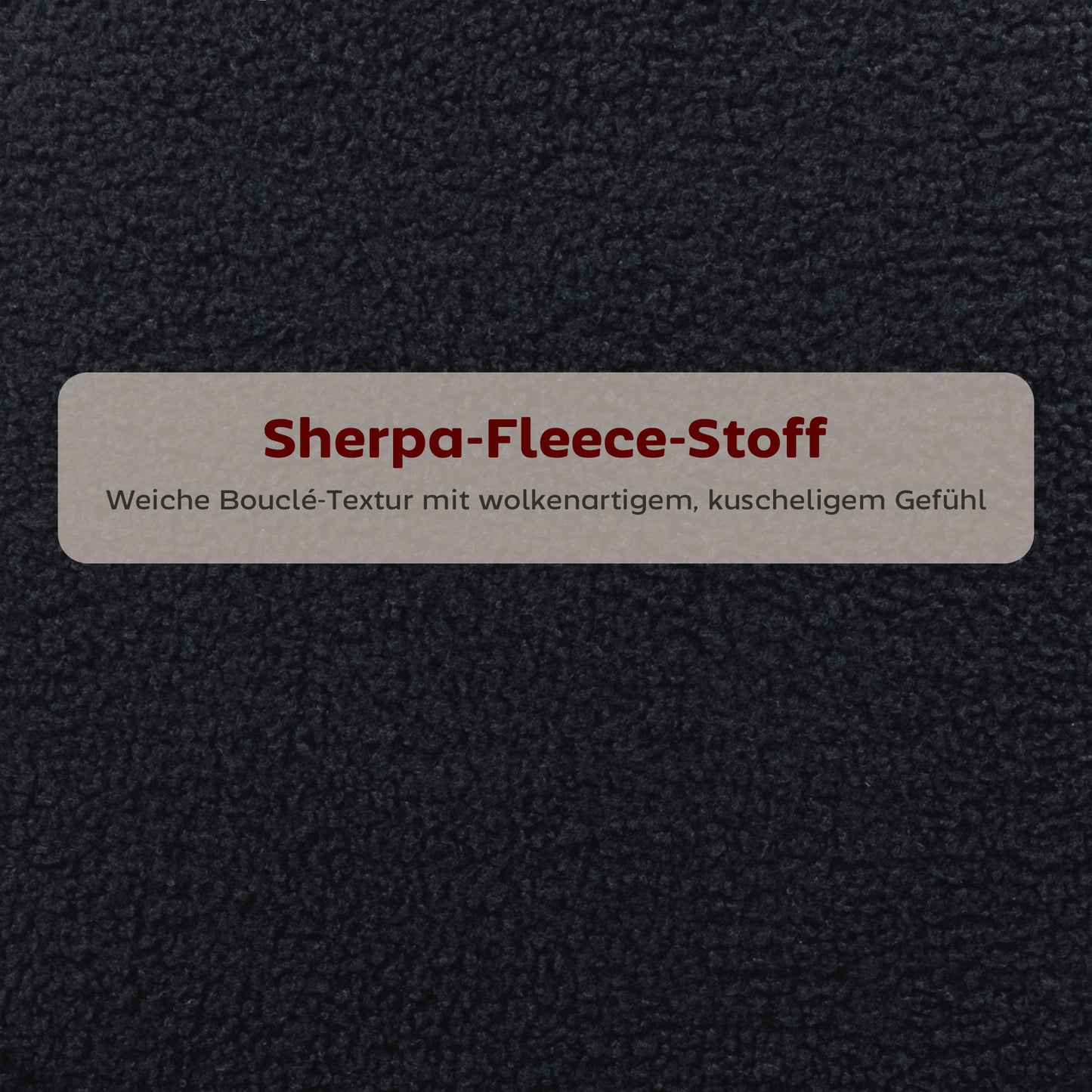 HOMCOM 2er-Set Barstühle mit Polstersitz und Fußstütze، Fleece-Bezug، Metallrahmen، Schwarz