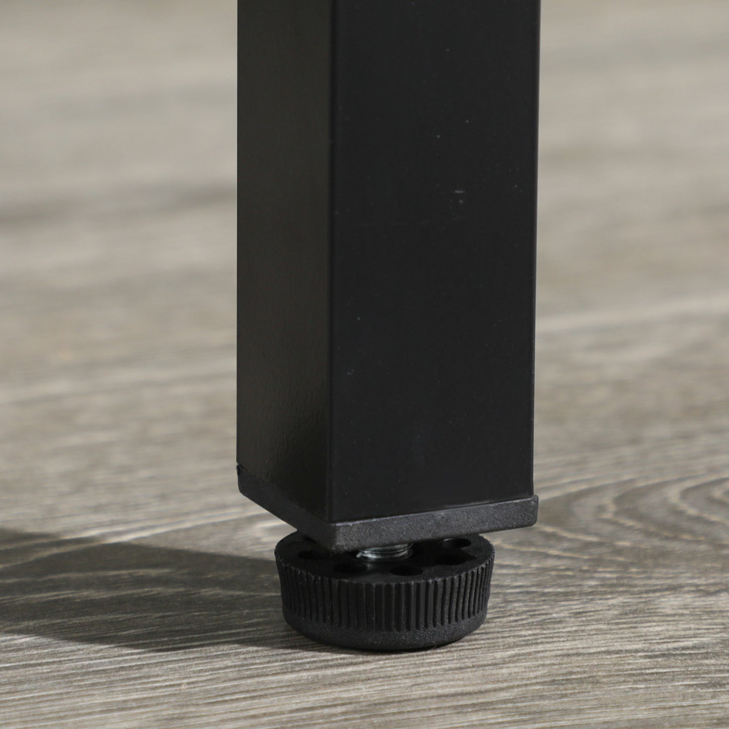 SPORTNOW Tischtennisset, faltbar, Schloss und Griff, Aluminiumrahmen, 152x76x72 cm, Schwarz