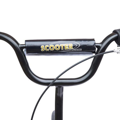 HOMCOM Tretroller, Scooter für Kinder, mit Handbremse, Ständer, 12 Zoll Räder, ab 5 Jahren, Stahl, Rosa 120 x 52 x 88 cm