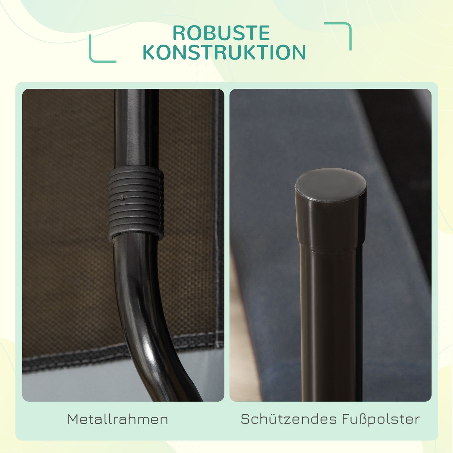 PawHut Erhöhtes Hundebett mit Baldachin, Haustierbett, Hundeliege outdoor mit Dach, Atmungsaktiv, Taftstoff für Camping Grau 92 x 76 x 90 cm