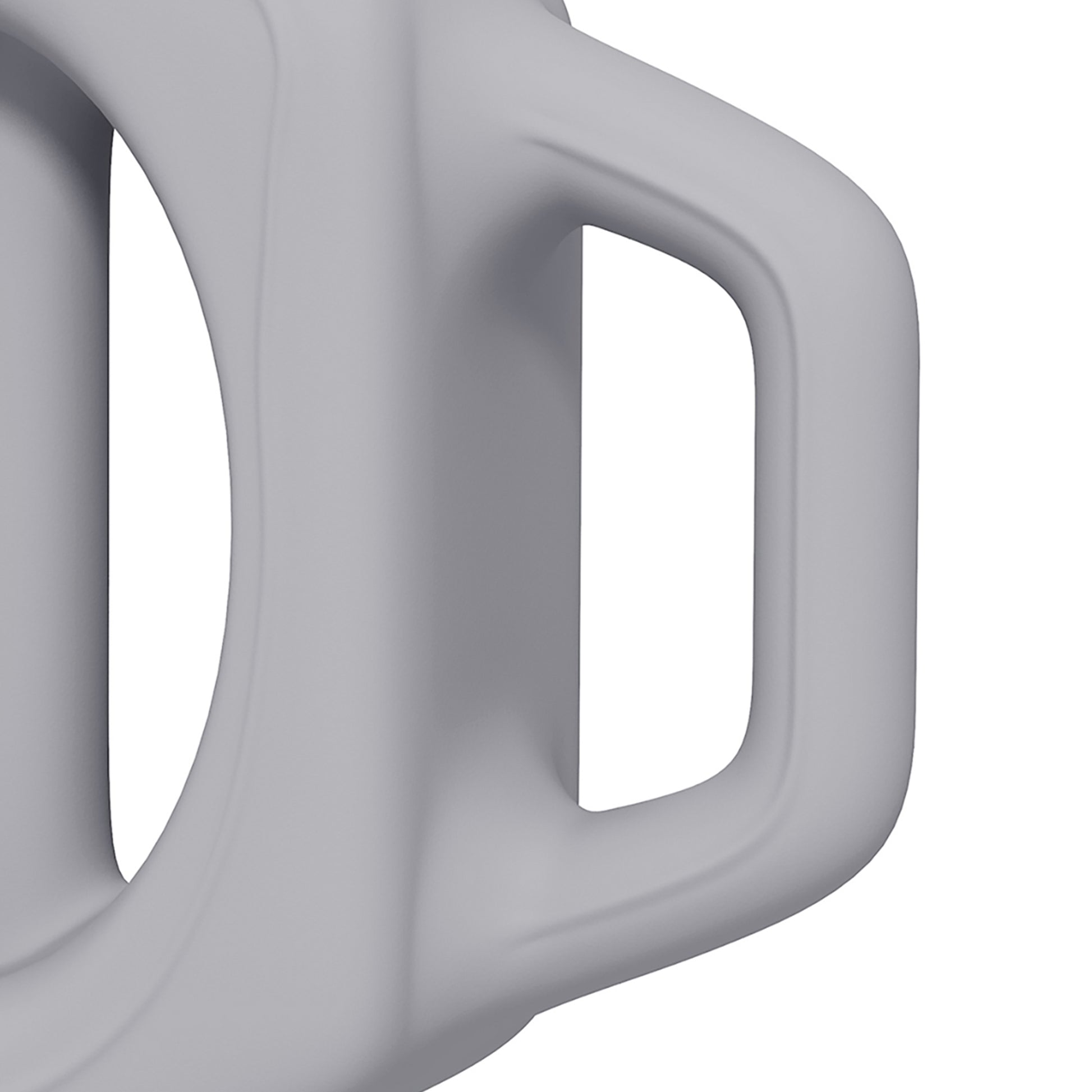 SPORTNOW 3-in-1 Multifunktionshantel, 6 kg, rutschfest, geruchsarm, Kunststoffmantel, Eisenkern, grau