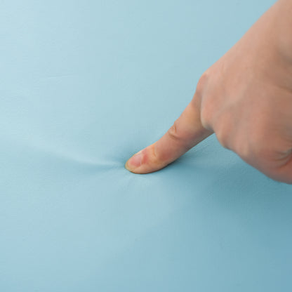 HOMCOM Kletter- und Rutschspielzeug für Kinder, fördert Motorik, Kunstleder, EPE-Schaum, 86x49x47 cm, Rosa+Blau