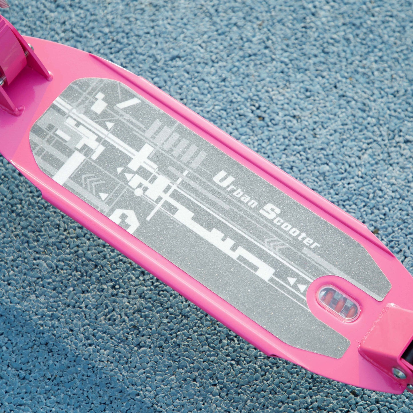 AIYAPLAY Roller Kinder Scooter mit verstellbaren Griffen klappbarer Kinderroller für Kinder 6-12 Jahre 94 x 36 x 88-103 cm Rosa