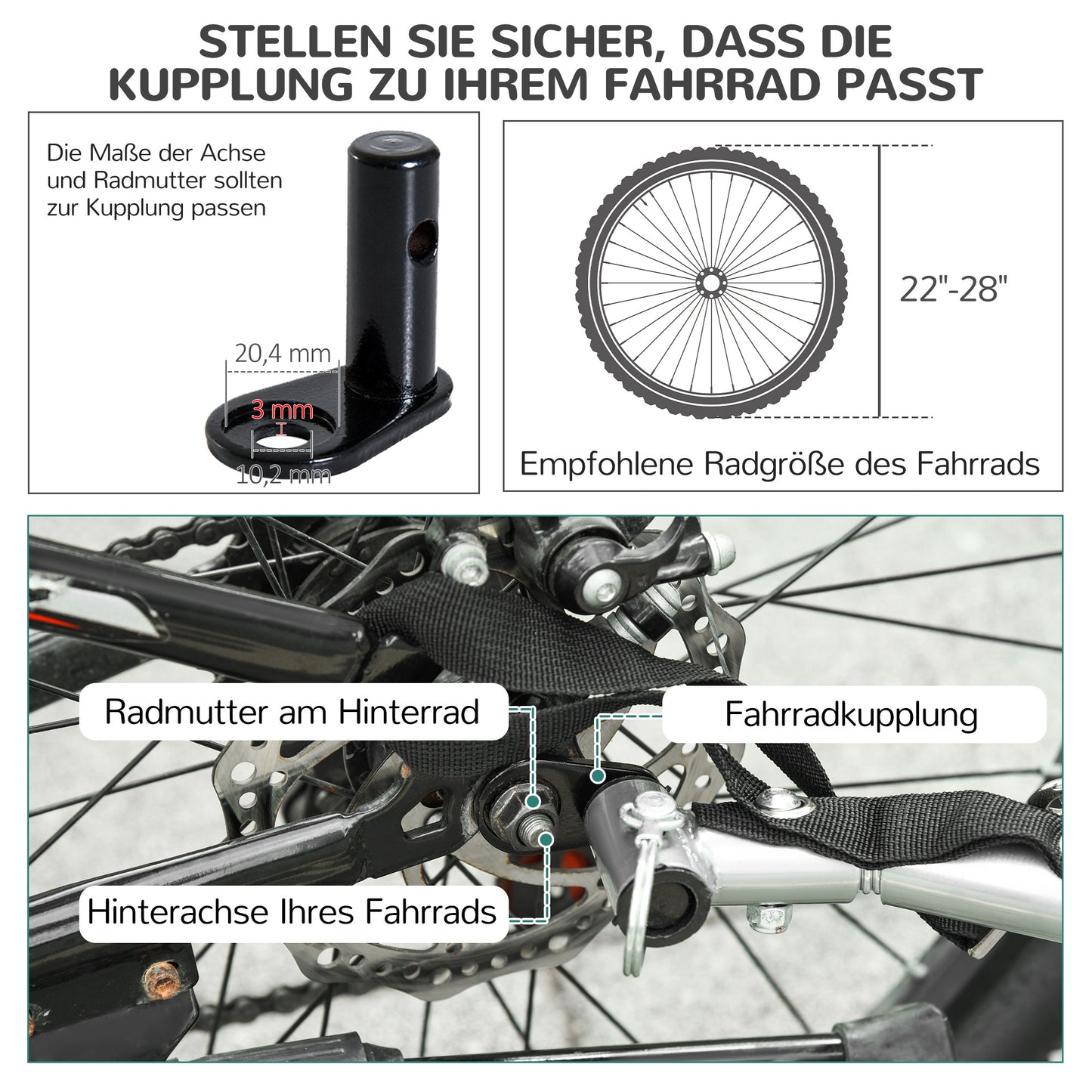 PawHut Haustieranhänger Hundeanhänger Fahrradanhänger bis 20kg klappbar Reflektor Regenschutz Stahl Grau + Grün 130 x 73 x 90cm