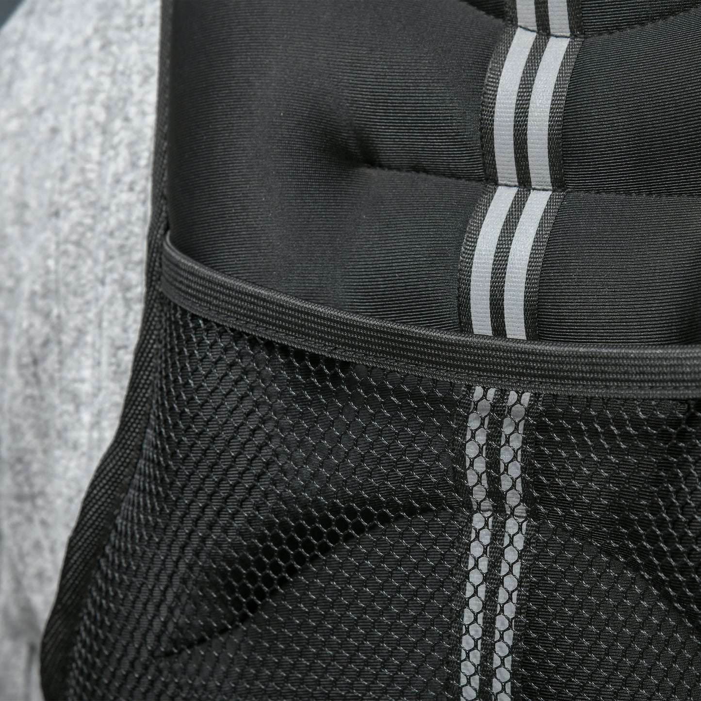 HOMCOM Gewichtsweste 5 KG / 8 KG / 10 KG verstellbare Trainingsweste mit herausnehmenbar Gewichten Laufweste Damen Herren für Muskelaufbau Krafttraining, Laufen, Fitness, Cross Training