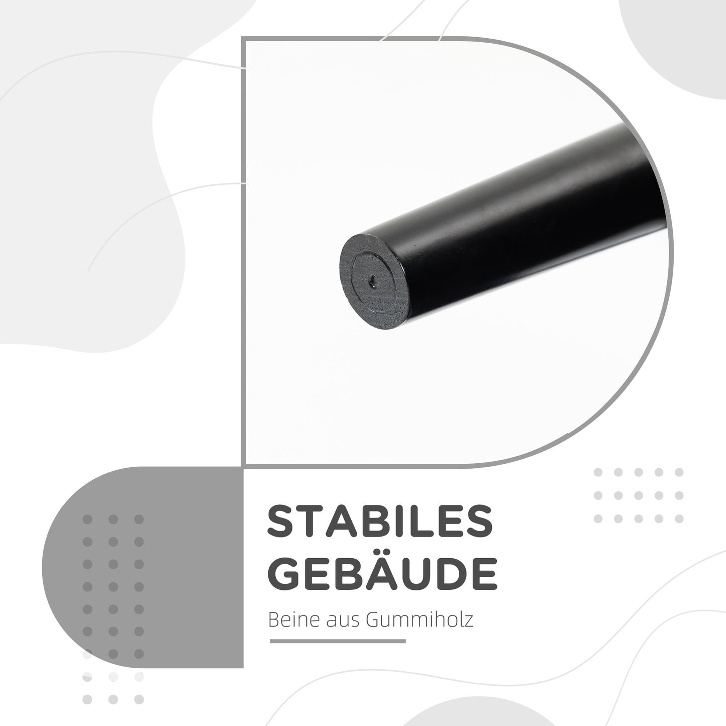 HOMCOM Sitzbank، Bettbank، Robust Bauweise، weiche Polsterung، 102x36x51 سم، Grau