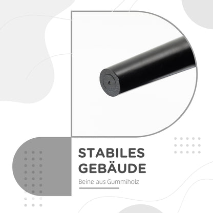 HOMCOM Sitzbank، Bettbank، Robust Bauweise، weiche Polsterung، 102x36x51 سم، Grau