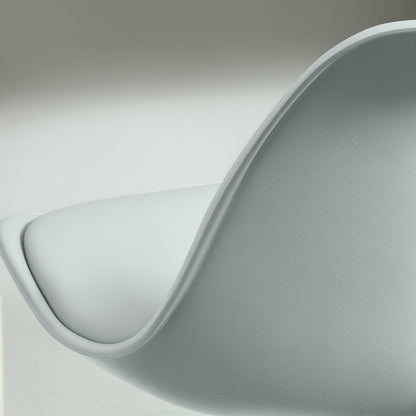 HOMCOM 2er-Set Barhocker, Barstühle, Drehstühle mit Lehne, höhenverstellbar, bis 120 kg belastbar, 42 x 38 x 82-104 cm, Grau