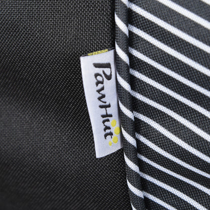 PawHut Hundebuggy Hundewagen Buggy für kleine Hunde und Katzen Haustierwagen Pet Stroller Katzenbuggy Oxford Schwarz 76,5 x 52 x 95 cm