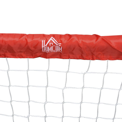 مجموعة HOMCOM Fußballtor، 2 klappbare Minitore، Metallrahmen،inkl. Werkzeug، 90 × 36 × 60 سم، متعفن