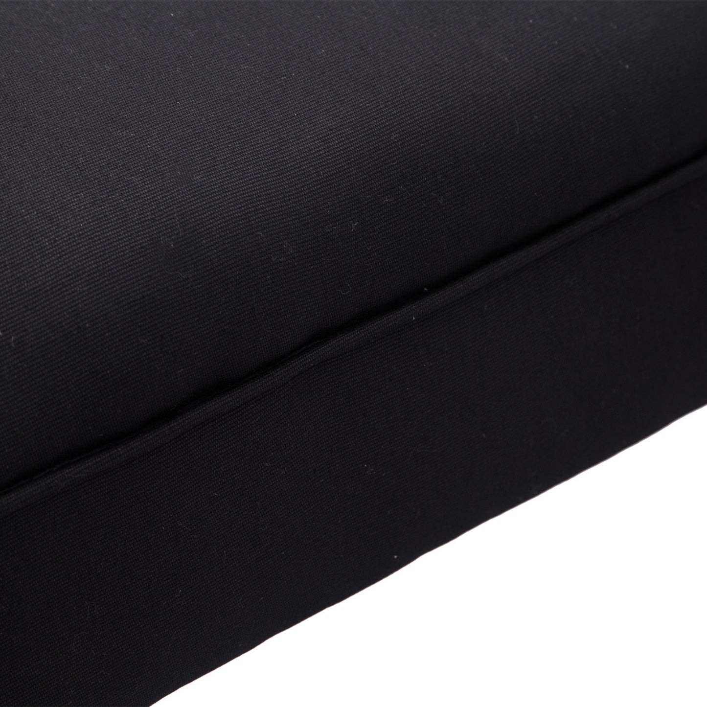 HOMCOM Sitzbank, Bettbank, zeitloses Design, weiche Polsterung, bis 130 kg, schwarz, 102 x 36 x 51 cm