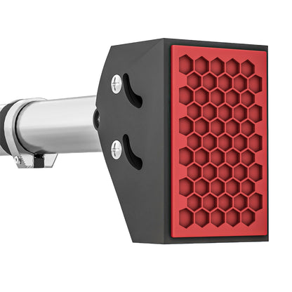 SPORTNOW Klimmzugstange für Türrahmen، verstellbar، ohne Bohren، Stahl، مكرر 200 كجم، 75-92 × 10 × 7 سم، أسود/متعفن