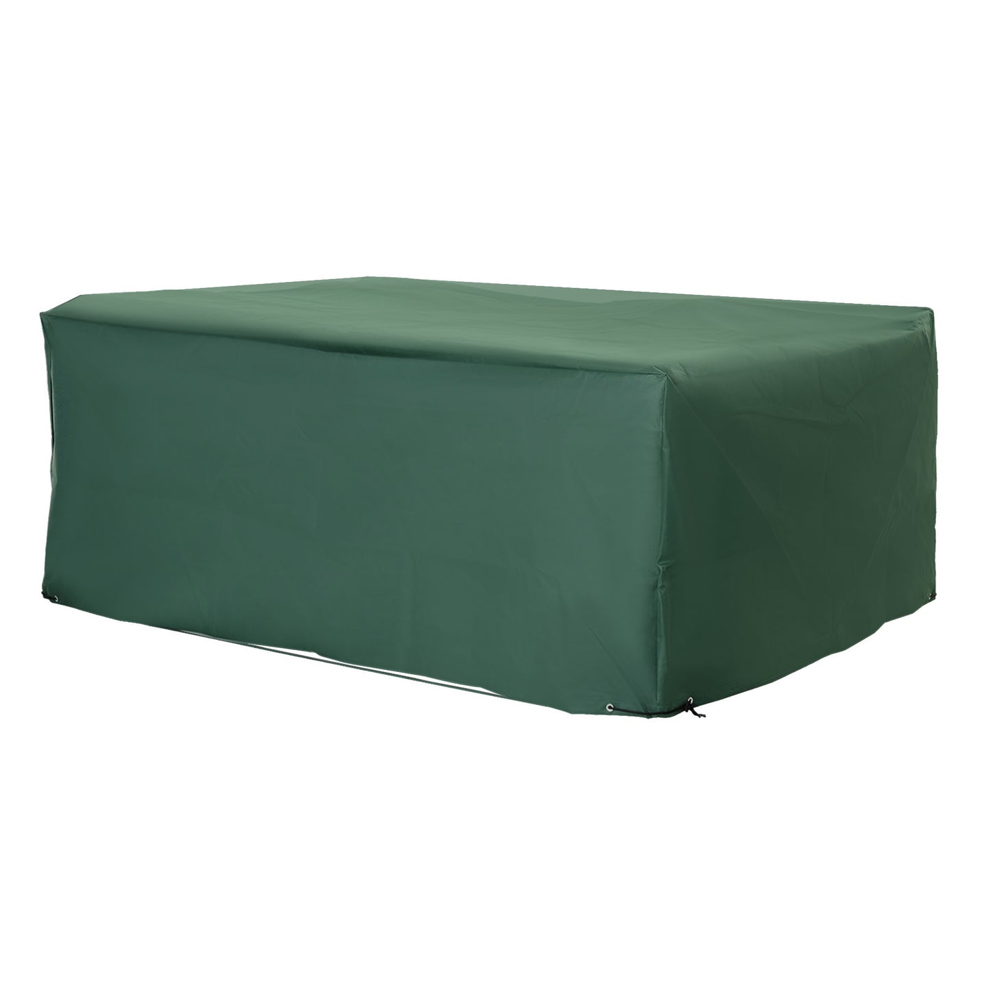 Outsunny Schutzhülle Abdeckung Abdeckhaube für Gartenmöbel 600D-Oxford Grün 210 x 140 x 80 cm