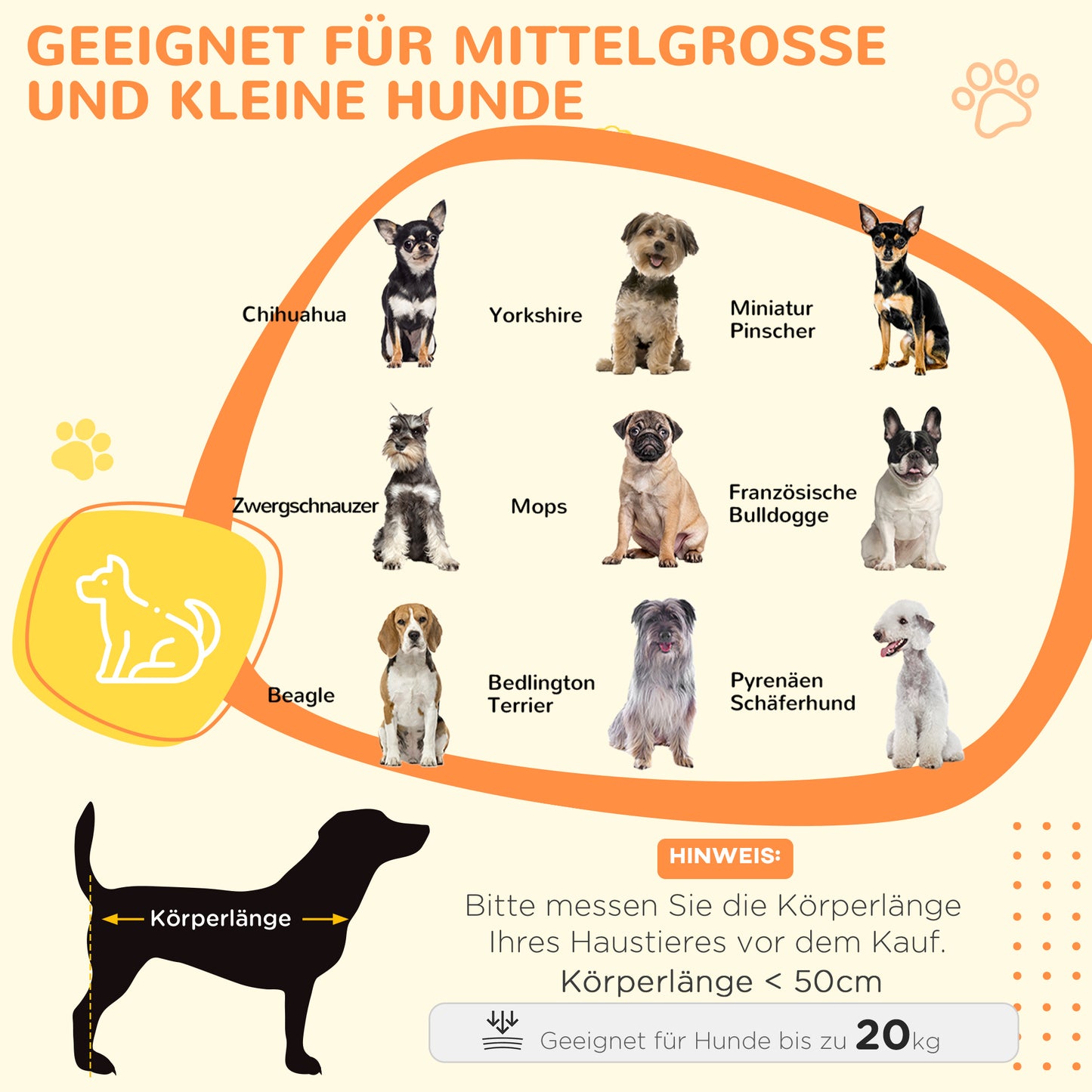 PawHut Hundekäfig Hundebox Hundetransportbox, 2 Türen, verriegelbar, Stahlgitter, 80 cm x 50 cm x 56,5 cm, Grau