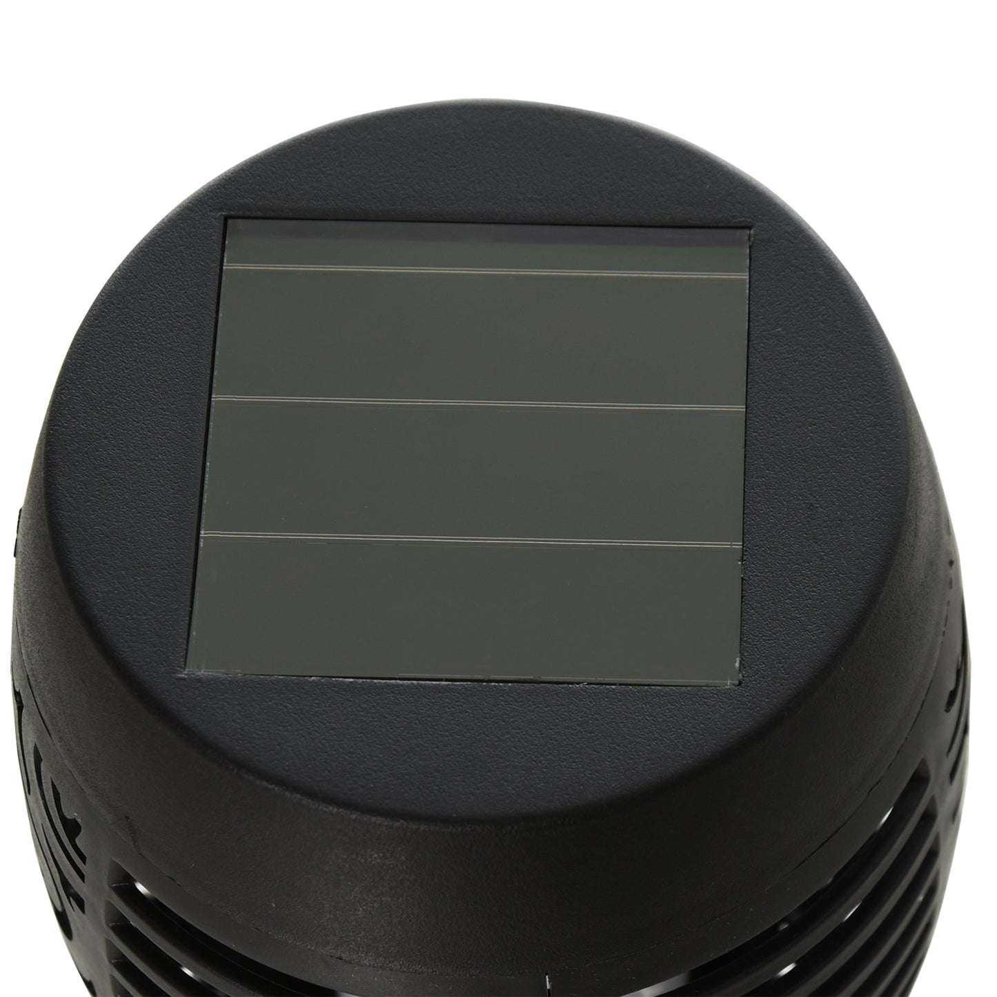 Outsunny Gartenbeleuchtung 4 Stück Solar LED Warmweiß Gartenstrahler mit Erdspieß Stecker IP44 Wasserdichter Gartenleuchte Solar Gartenlampe für Draußen Garten Rasen, Hof