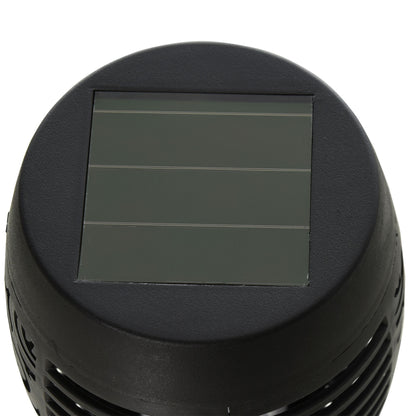 Outsunny Gartenbeleuchtung 4 Stück Solar LED Warmweiß Gartenstrahler mit Erdspieß Stecker IP44 Wasserdichter Gartenleuchte Solar Gartenlampe für Draußen Garten Rasen, Hof