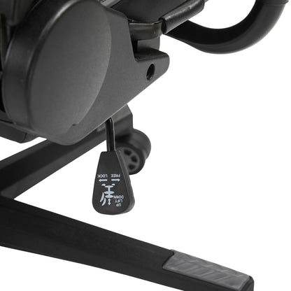 Vinsetto Ergonomischer Bürostuhl, Gaming Stuhl, Drehstuhl, Kunstleder, Schaumstoff, Schwarz, 67,5 x 74x 126-136 cm