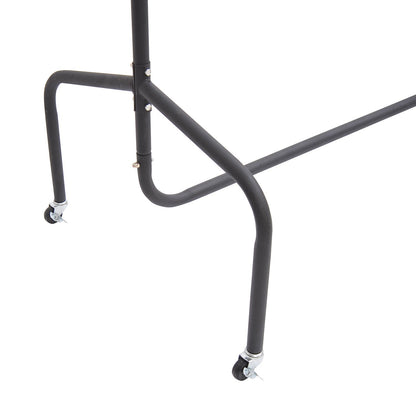 HOMCOM Kleiderständer Kleiderwagen Wäscheständer Rollgarderobe Garderobenständer (150 x 60 x 170 cm)