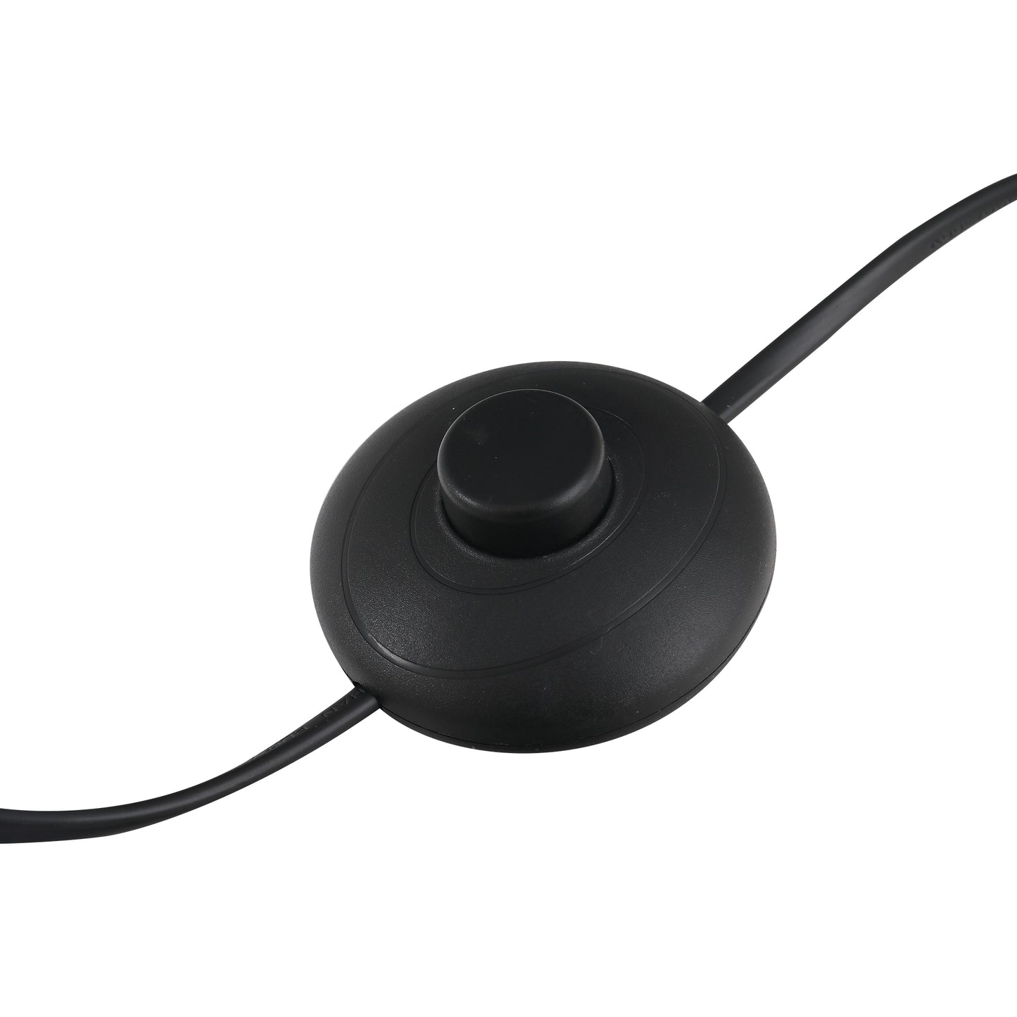 HOMCOM 3er-Lampenset 2 Tischlampe(ø38 x 158H cm) + 1 Stehlampe(ø30 x 62H cm) Vintage Standlampe mit Fußschalter Leselampe für Wohnzimmer, Schlafzimmer Metall, Schwarz+Weiß