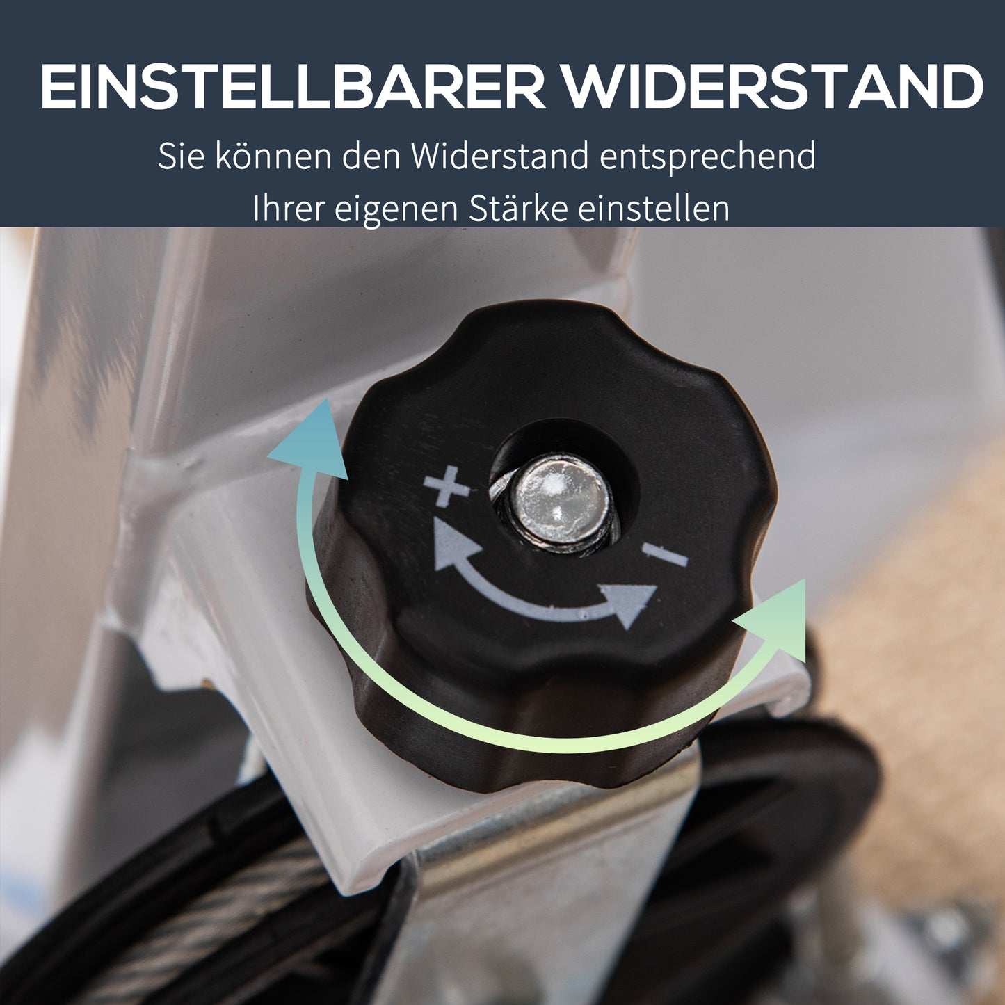 HOMCOM Stepper Fitnessgerät, LCD-Monitor, rutschfeste Pedale, Stahl und ABS, 55x44x108 cm, bis 100 kg