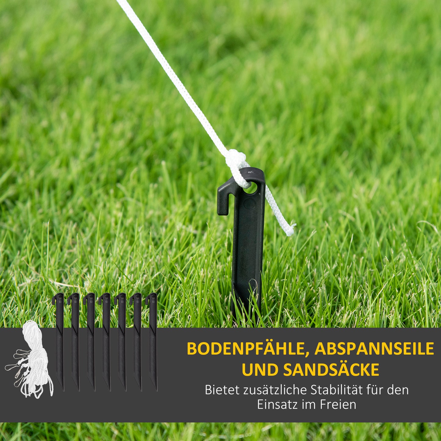 Outsunny 1,80 m Schneemann mit Zuckerstange &amp; Geschenk، selbstaufblasbar، LEDs، wetterfest