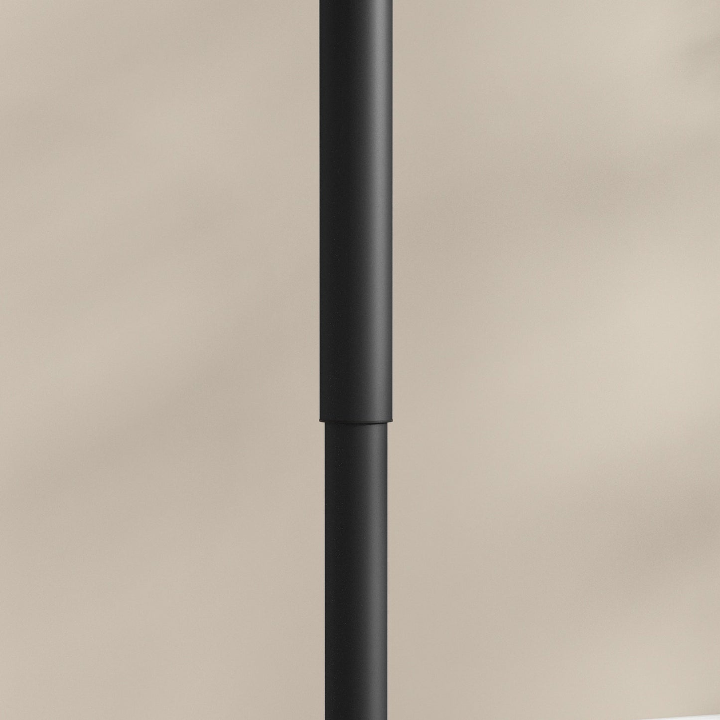 HOMCOM Bartisch für 2 Personen، höhenverstellbar، Marmoroptik، 60 x 60 x 68-93,5 سم، أسود