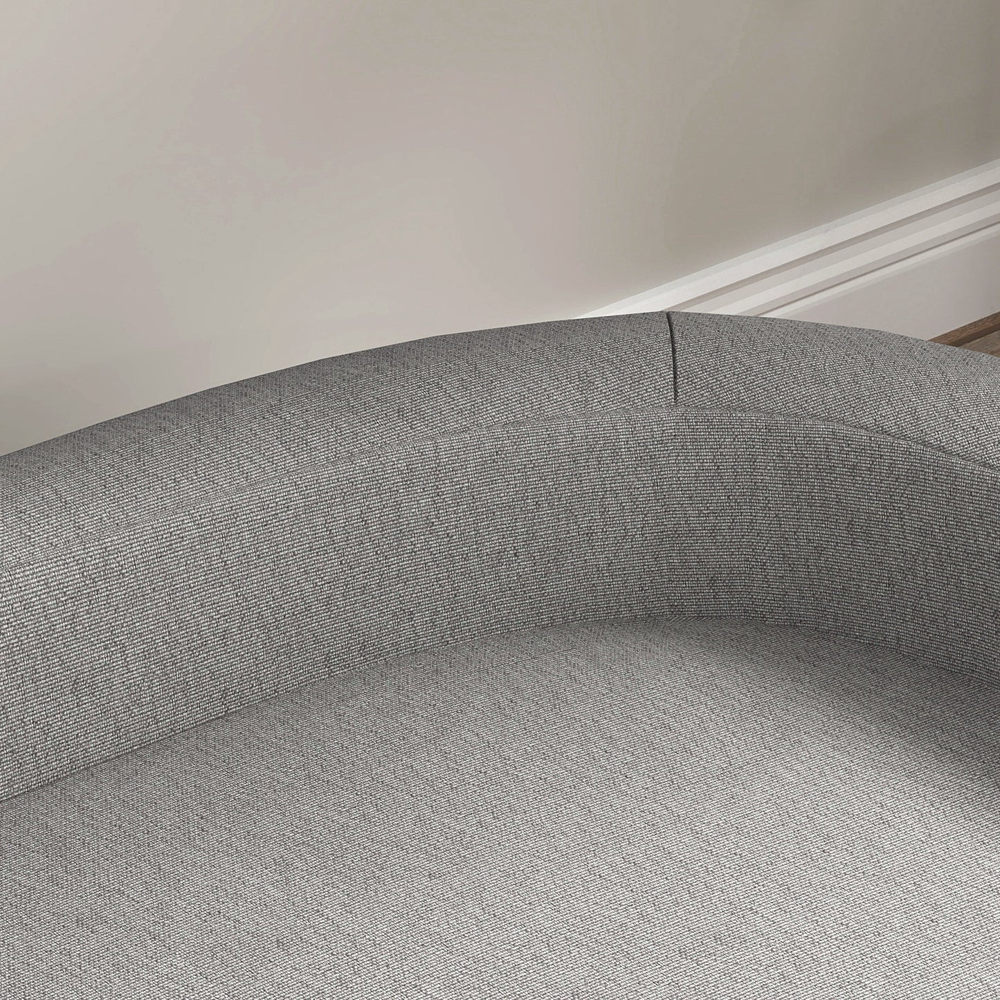PawHut Hundesofa für große Hunde bis 30 kg, gepolsterte, Kiefernholzbeine, 98 x 67 x 25 cm, Grau