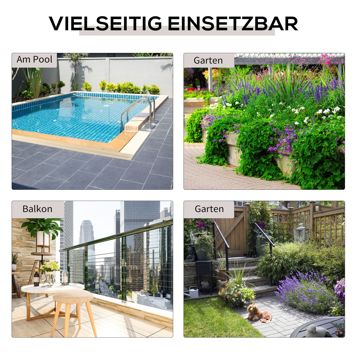 Outsunny Beistelltisch aus Polyrattan klappbar Kaffeetisch Couchtisch Tablett Balkontisch Gartentisch Sofatisch Teetisch Gartenmöbel Rattantisch für Garten Terrasse Balkon, 40x40x40cm Braun