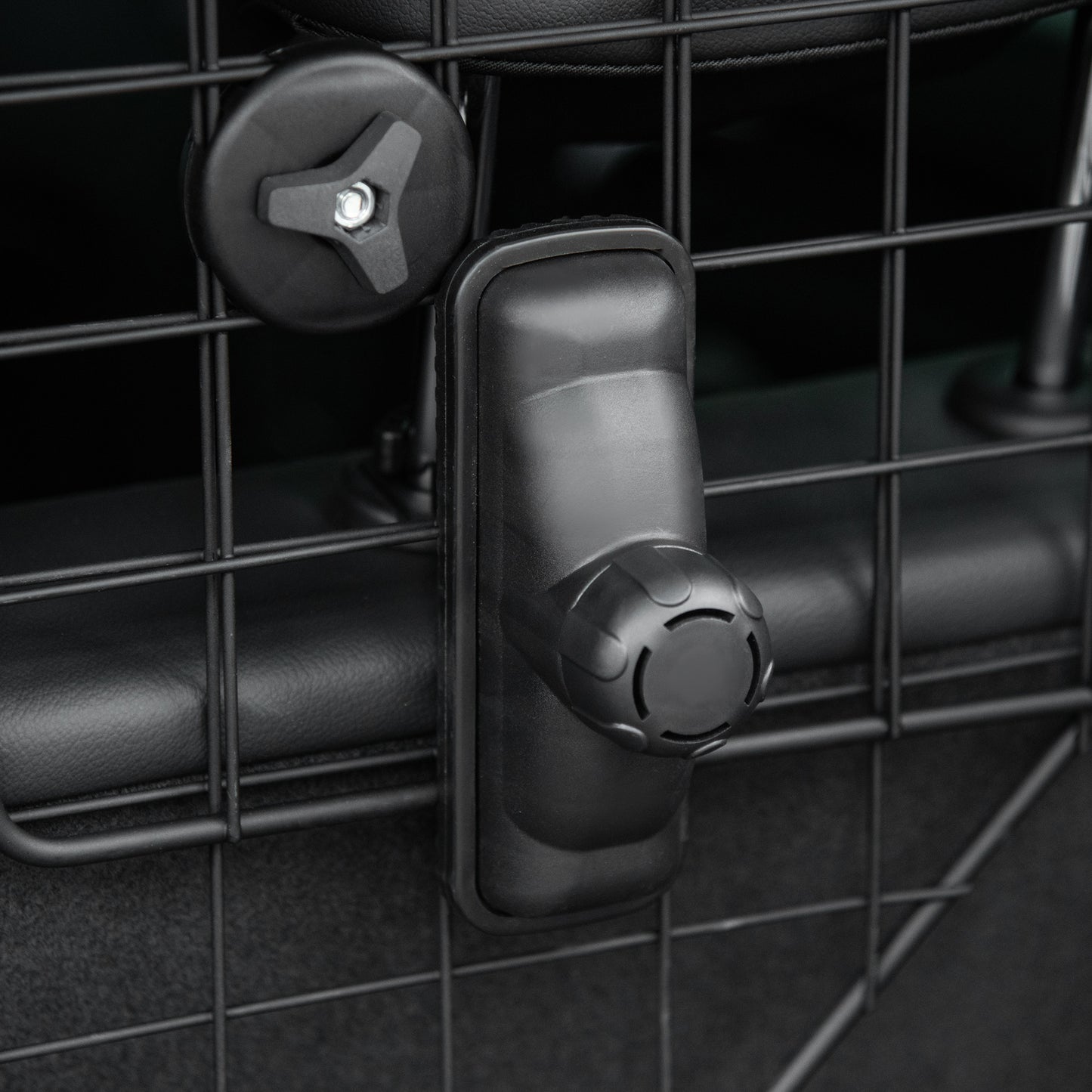 PawHut Hundeschutzgitter Auto Universal Kofferraumgitter 90-120 cm verstellbar Metall