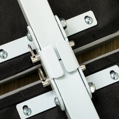 SPORTNOW Trainingsbank, Bauchtrainer, höhenverstellbar, klappbar, 2 Widerstandsbänder, Stahl, grün, 51 x 137 x 50-66 cm