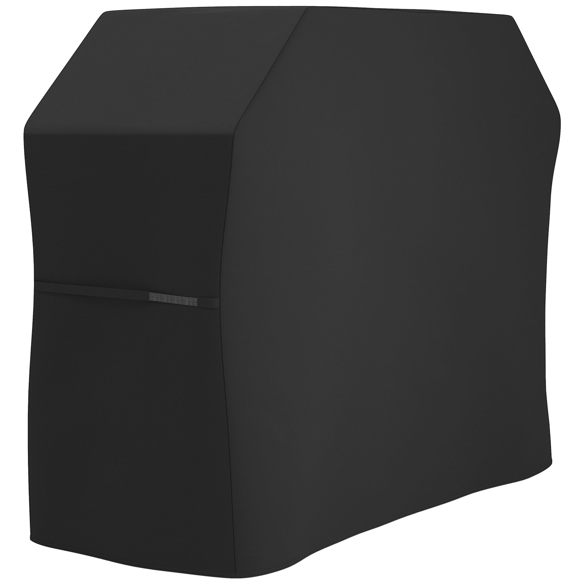 Outsunny Grillabdeckung Schutzabdeckung für Grill Grillplane, wetterbeständig, 147 x 61 x 120cm, Schwarz