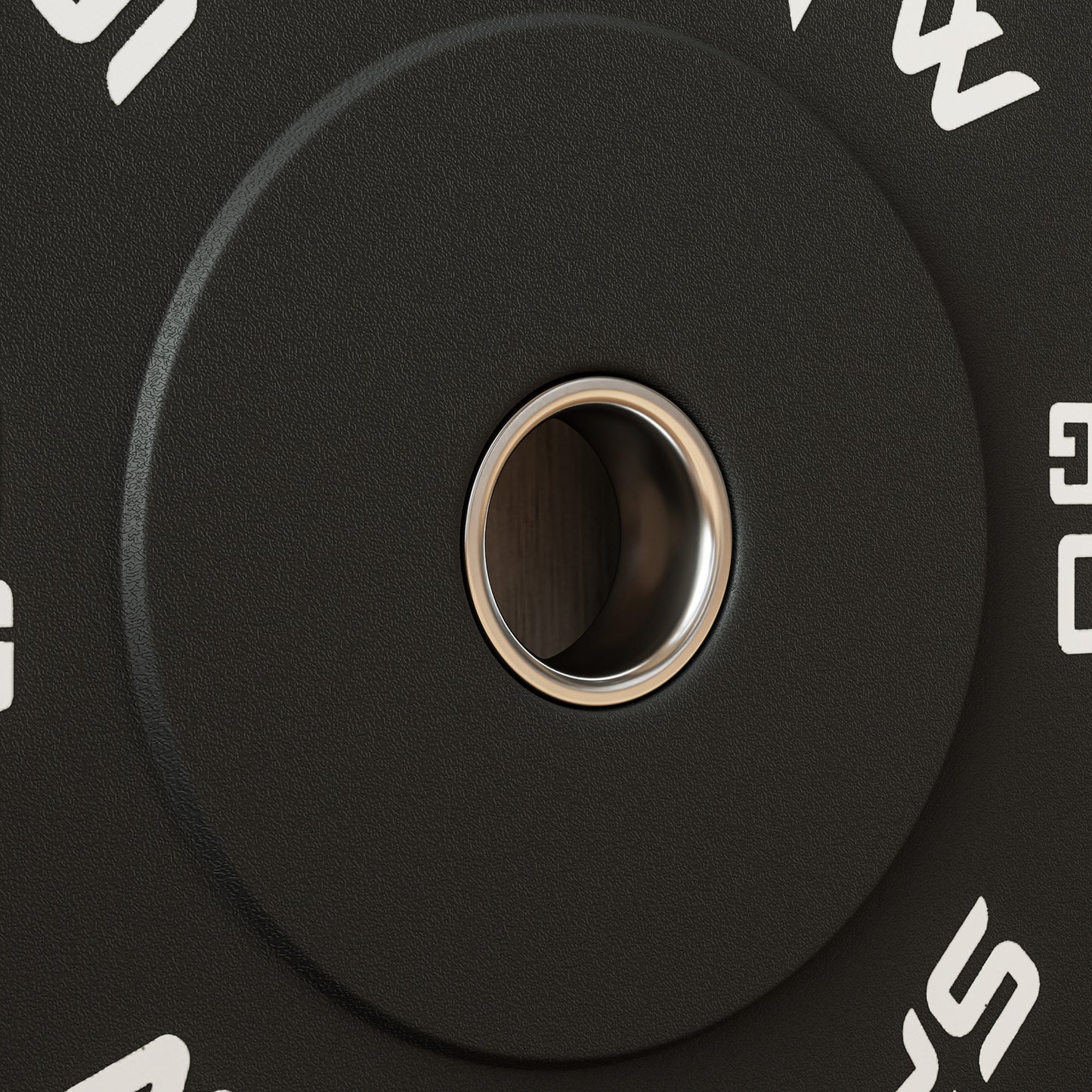 SPORTNOW Hantelscheiben-Set, 2 x 10 kg, olympischer Standard, Gummi, geräuscharm, Schwarz