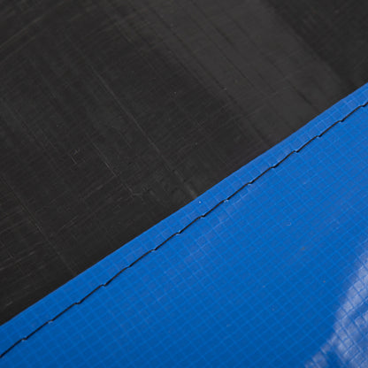 HOMCOM Trampolin Randabdeckung Ø305 cm breit, Reißfest UV-resistent Federabdeckung, Wasserabweisend, Trampolinzubehör Randschutz Sicherheitsnetz Ersatzteile für Gartentrampoline, Bunt