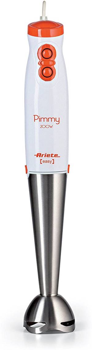 Ariete Frullatore ad Immersione 0881 Pimmy Lama in Acciaio 200W