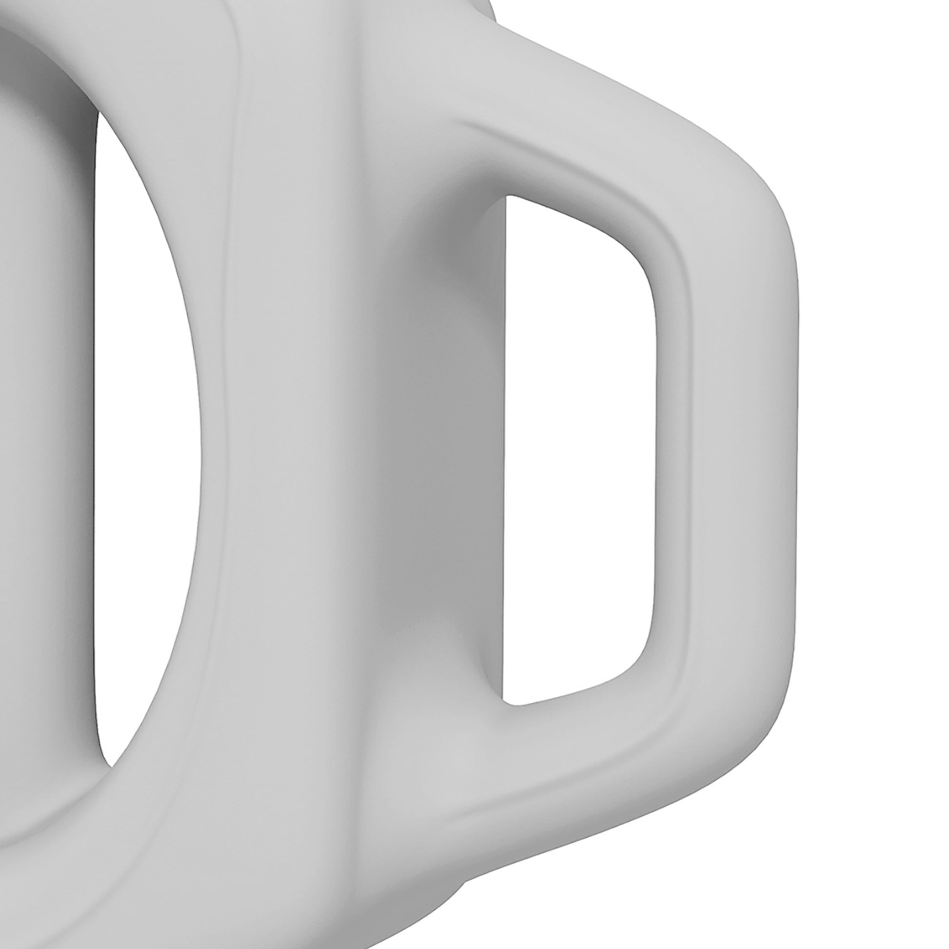 SPORTNOW 3-in-1 Multifunktionshantel, 10 kg, rutschfest, geruchsarm, Kunststoffmantel, Eisenkern, grau