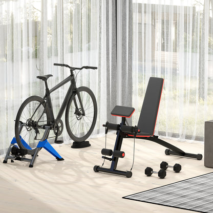 HOMCOM Hexagon Hanteln, 2er Set Hanteln mit gerändeltem Griff, Kurzhantelset aus Gusseisen, 2 x 4 kg, Kurzhanteln für Männer Frauen, Zuhause, Fitnessstudio, Krafttraining