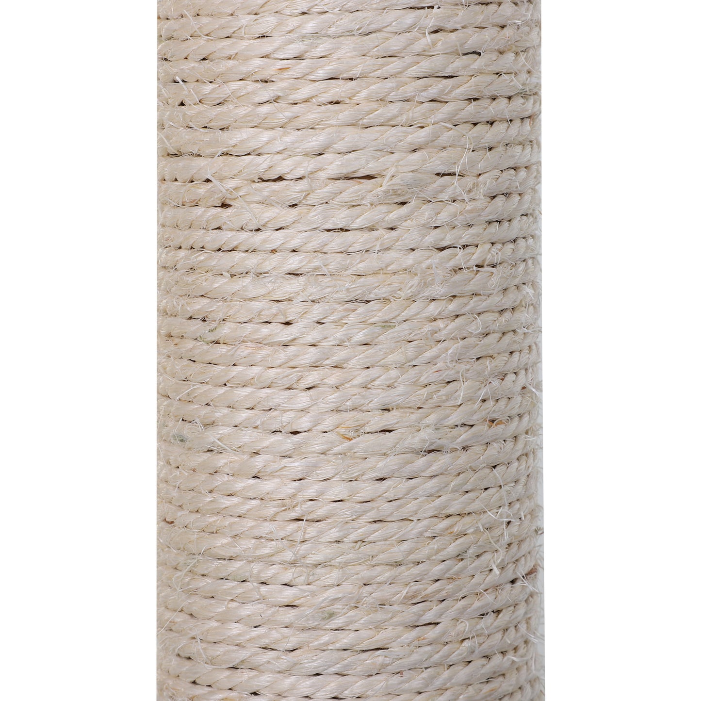 PawHut Kletterbaum Katzenbaum Kratzbaum mit Sisalsäule Plüsch-Hängematte Spanplatte Grau 50 x 36 x 70 cm