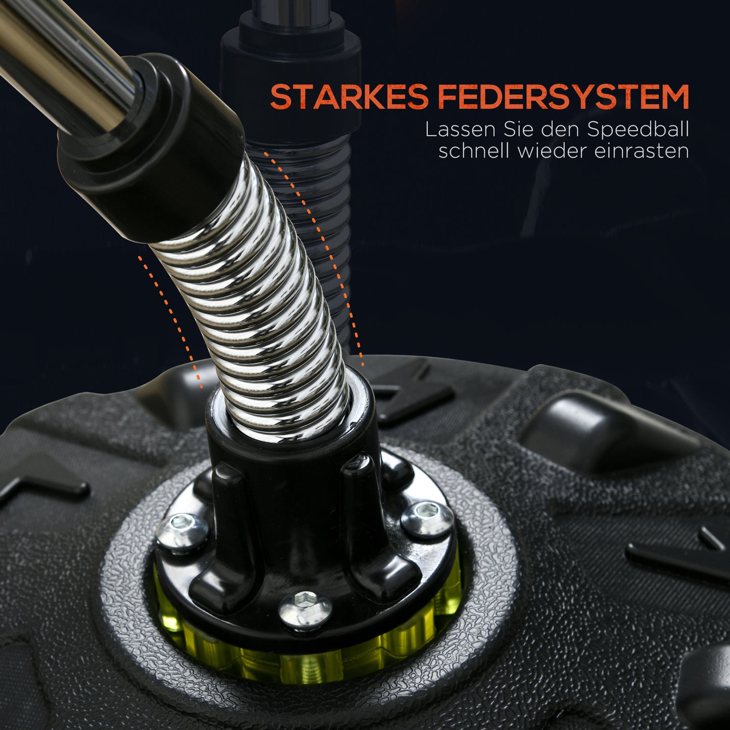 SPORTNOW Punchingball, höhenverstellbar 147-165cm, befüllbarer Standfuß, Stahl, Schwarz+Rot+Weiß