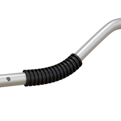 SPORTNOW Kajakwagen, Aluminium Transportkarre, 82x25,4x77,5 cm, Silber Gelb